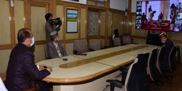 CM witnesses foundation stone laying of New Parliament Building
