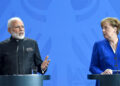 PM Narendra Modi held a video-teleconference with his German counterpart, Federal Chancellor Dr. Angela Merkel