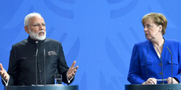 PM Narendra Modi held a video-teleconference with his German counterpart, Federal Chancellor Dr. Angela Merkel