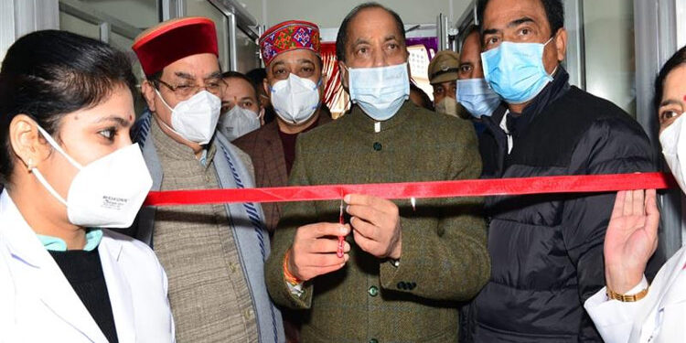 Chief Minister inaugurates prefabricated Covid hospital at IGMC