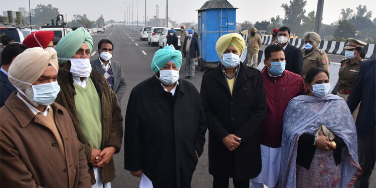 CAPT AMARINDER DEDICATES CHANDIGARH-KHARAR ELEVATED CORRIDOR TO CITIZENS OF PUNJAB
