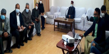 CM presides over meeting to take stock of Covid-19 situation in District Mandi