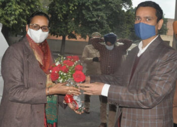 GURPREET KAUR SAPRA ASSUMES CHARGE AS COMMISSIONER OF JALANDHAR DIVISION